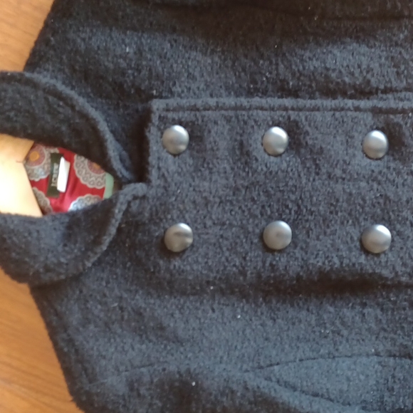 J. Crew Blazer Black Wool mohair Knotty Jacket Style 80061 - Picture 3 of 9